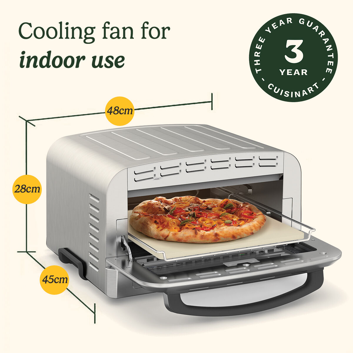【美品】Cuisinart Pizza Oven PIZ-100PCJ Cuisinart Outdoors® Pizza Oven キッチン家電